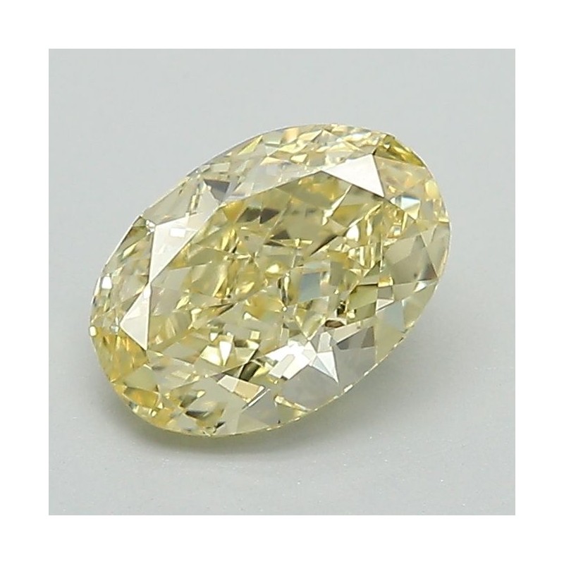 Diament laboratoryjny o barwie fantazyjnej szlif owalny, 1.09ct, VVS2, Fancy Yellow, IGI LG704563882