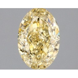 Diament laboratoryjny o barwie fantazyjnej szlif owalny, 1.47ct, VVS2, Fancy Intense Yellow, IGI LG644428348