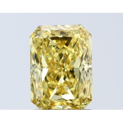 Diament laboratoryjny o barwie fantazyjnej radiant, 2.08ct, VVS2, Fancy Vivid Yellow, IGI LG671433258