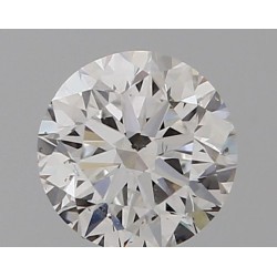 Diament szlif okrągły, 0.5ct, SI1, E, GIA 5533835132