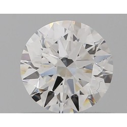 Diament szlif okrągły, 0.58ct, VS2, E, GIA 7536840477