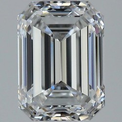 Diament szlif szmaragdowy, 1.51ct, VVS1, E, GIA 7511378373