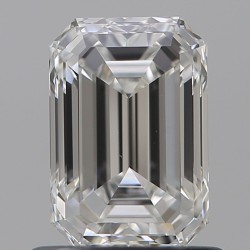 Diament szlif szmaragdowy, 0.95ct, VS1, F, GIA 6531875800