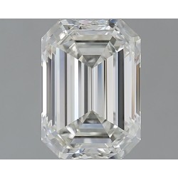 Diament szlif szmaragdowy, 1.7ct, VS1, I, GIA 6515400201