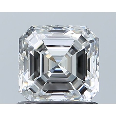 Diament szlif szmaragdowy kwadratowy, 1ct, VVS1, F, GIA 6532747823