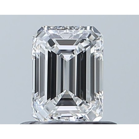 Diament szlif szmaragdowy, 0.6ct, VVS1, D, GIA 7536810125