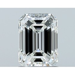 Diament szlif szmaragdowy, 1ct, VVS2, G, GIA 6535750652