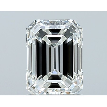 Diament szlif szmaragdowy, 1ct, VVS2, G, GIA 6535750652