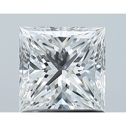 Diament szlif princess, 1.01ct, SI2, F, GIA 5536804565