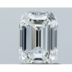 Diament szlif szmaragdowy, 1.01ct, VS1, H, GIA 1236751225
