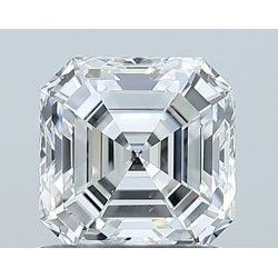 Diament szlif szmaragdowy kwadratowy, 1.06ct, VS2, F, GIA 6237749142