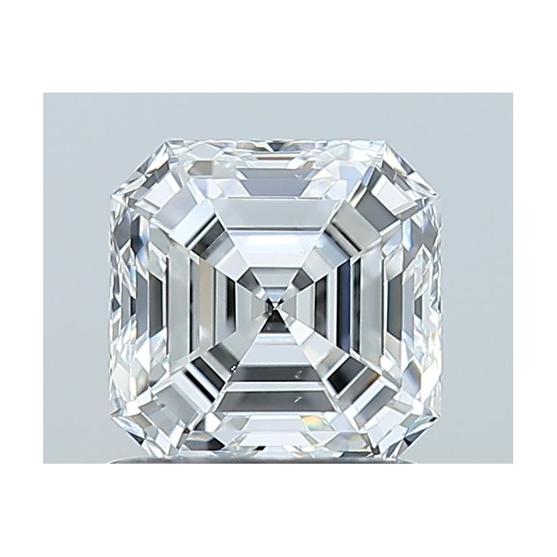 Diament szlif szmaragdowy kwadratowy, 1.06ct, VS2, F, GIA 6237749142