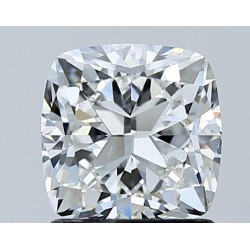 Diament szlif poduszkowy brylantowy, 1.5ct, SI1, F, GIA 2534804551
