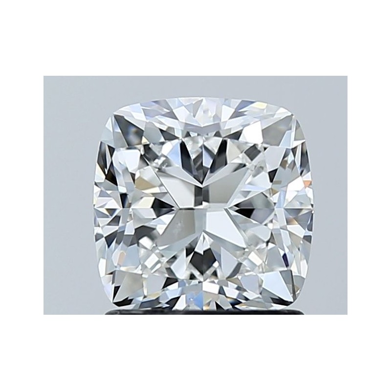 Diament szlif poduszkowy brylantowy, 1.5ct, SI1, F, GIA 2534804551