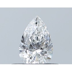 Diament szlif gruszkowy, 0.31ct, VVS2, E, GIA 6531748459