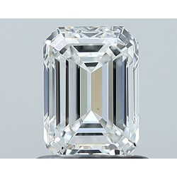 Diament szlif szmaragdowy, 1ct, VS1, F, GIA 2536804747