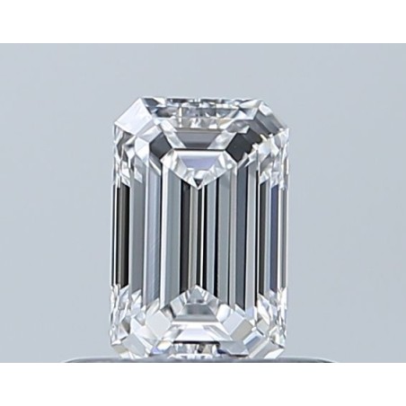 Diament szlif szmaragdowy, 0.41ct, VVS1, D, GIA 7538809008