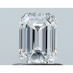 Diament szlif szmaragdowy, 0.64ct, VVS2, F, GIA 2536808236