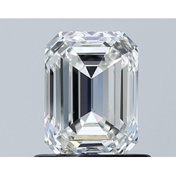 Diament szlif szmaragdowy, 1ct, VS2, G, GIA 6532775367