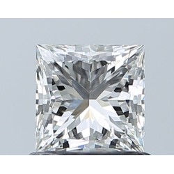 Diament szlif princess, 0.8ct, VS1, H, GIA 2231750843