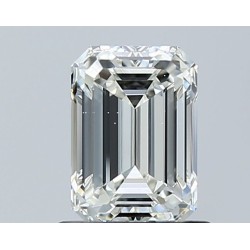 Diament szlif szmaragdowy, 1.03ct, VS2, I, GIA 6233745968