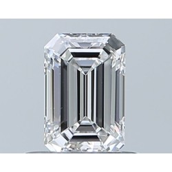 Diament szlif szmaragdowy, 0.51ct, VS1, E, GIA 1533455049
