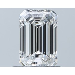 Diament szlif szmaragdowy, 0.63ct, VVS1, F, GIA 6532794538