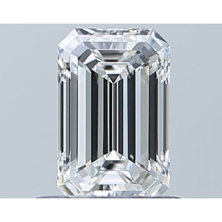 Diament szlif szmaragdowy, 0.63ct, VVS1, F, GIA 6532794538