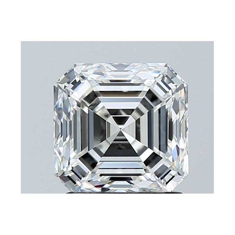 Diament szlif szmaragdowy kwadratowy, 1.7ct, VVS1, H, GIA 2536834434