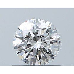 Diament szlif okrągły, 0.5ct, VVS1, H, GIA 7536709351