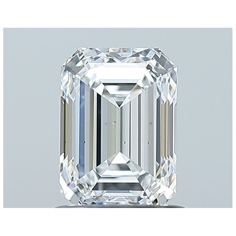 Diament szlif szmaragdowy, 1.01ct, VS2, F, GIA 6535834421