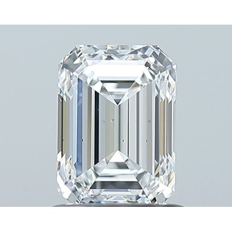 Diament szlif szmaragdowy, 1.01ct, VS2, F, GIA 6535834421