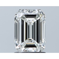 Diament szlif szmaragdowy, 1.55ct, VVS2, H, GIA 1232586848