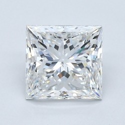 Diament szlif princess, 1.71ct, SI1, F, GIA 2527240448