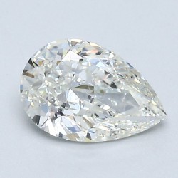 Diament szlif gruszkowy, 1.01ct, SI1, I, GIA 7538162608