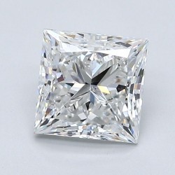 Diament szlif princess, 1.71ct, SI1, F, GIA 7521836276