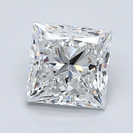 Diament szlif princess, 1.71ct, SI1, F, GIA 7521836276
