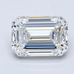 Diament szlif szmaragdowy, 1.52ct, VS2, F, GIA 5513422310