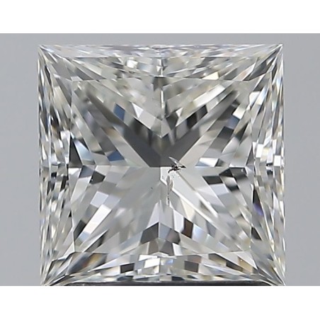 Diament szlif princess, 1.7ct, SI2, I, GIA 1528797572