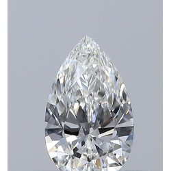 Diament szlif gruszkowy, 0.3ct, VVS2, H, GIA 6531165145