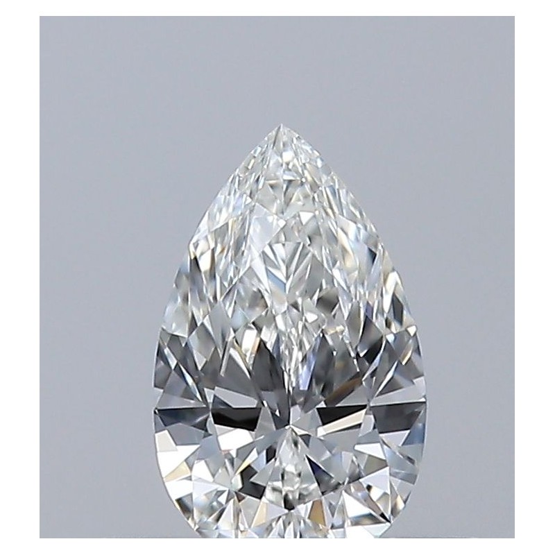 Diament szlif gruszkowy, 0.3ct, VVS2, H, GIA 6531165145