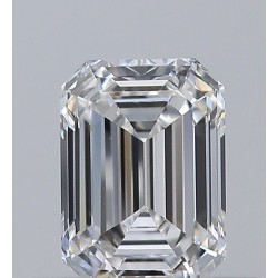 Diament szlif szmaragdowy, 0.38ct, VS1, F, GIA 6515841611