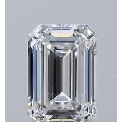 Diament szlif szmaragdowy, 0.38ct, VS2, F, GIA 6522024298