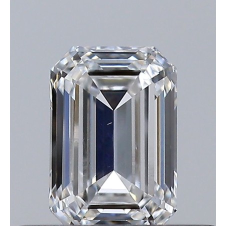 Diament szlif szmaragdowy, 0.38ct, VS2, E, GIA 3525461346