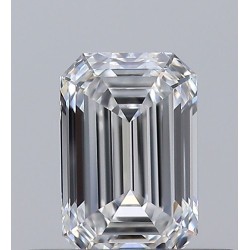 Diament szlif szmaragdowy, 0.38ct, VVS2, E, GIA 6515792684