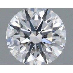 Diament szlif okrągły, 0.33ct, VS2, F, GIA 6535733356