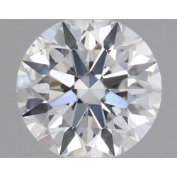 Diament szlif okrągły, 0.33ct, SI1, F, GIA 6532807765