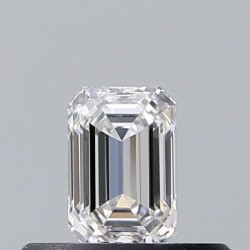 Diament szlif szmaragdowy, 0.3ct, VVS1, D, GIA 6532772782