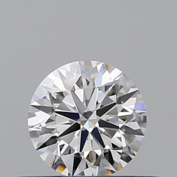 Diament szlif okrągły, 0.37ct, VVS1, G, GIA 6531586757