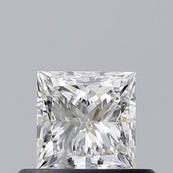 Diament szlif princess, 0.5ct, VS2, H, GIA 7531832685